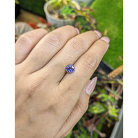 1.14 Ct. Purple Spinel from Ceylon (Sri Lanka) Life Style