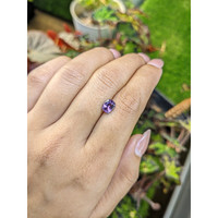 1.17 Ct. Purple Spinel from Ceylon (Sri Lanka) Life Style