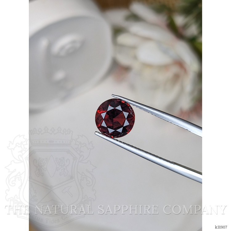 4.67 Ct. Red Garnet from Ceylon (Sri Lanka)