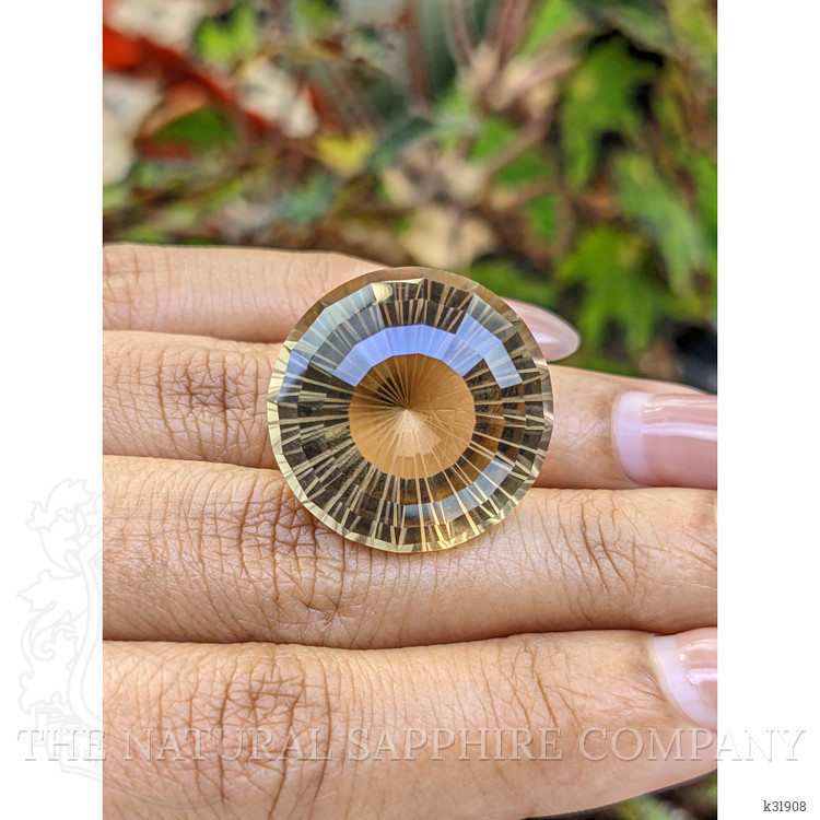 41.64 Ct. Yellowish Brown Smoky Quartz from Brazil