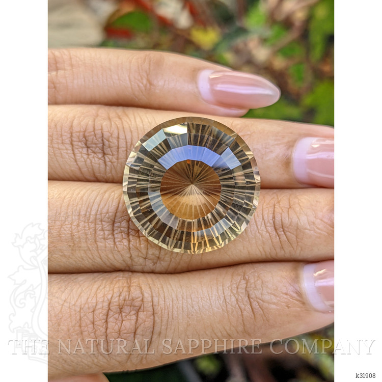 41.64 Ct. Yellowish Brown Smoky Quartz from Brazil