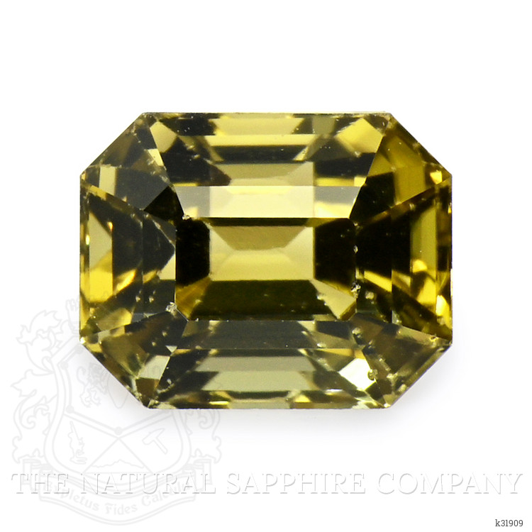 1.42 Ct. Greenish Yellow Tourmaline from Ceylon (Sri Lanka)