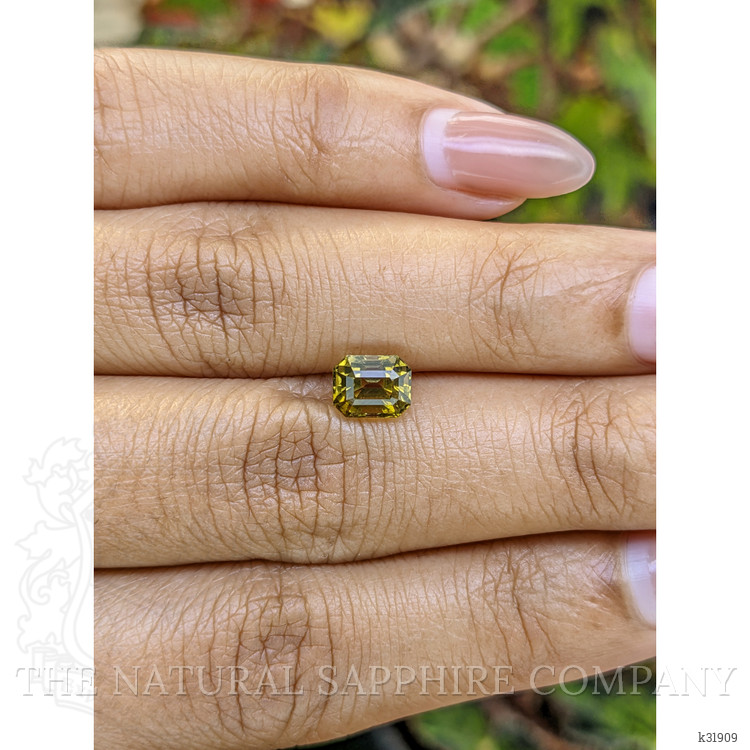 1.42 Ct. Greenish Yellow Tourmaline from Ceylon (Sri Lanka)