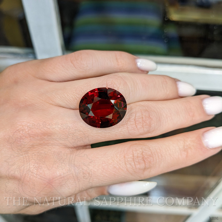 21.36 Ct. Garnet from Ceylon (Sri Lanka)