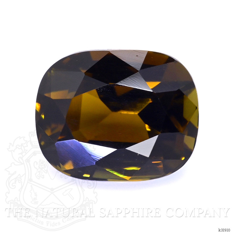 2.77 Ct. Yellowish Brown Tourmaline from Ceylon (Sri Lanka)