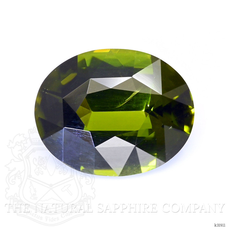 3.06 Ct. Yellowish Green Tourmaline from Ceylon (Sri Lanka)