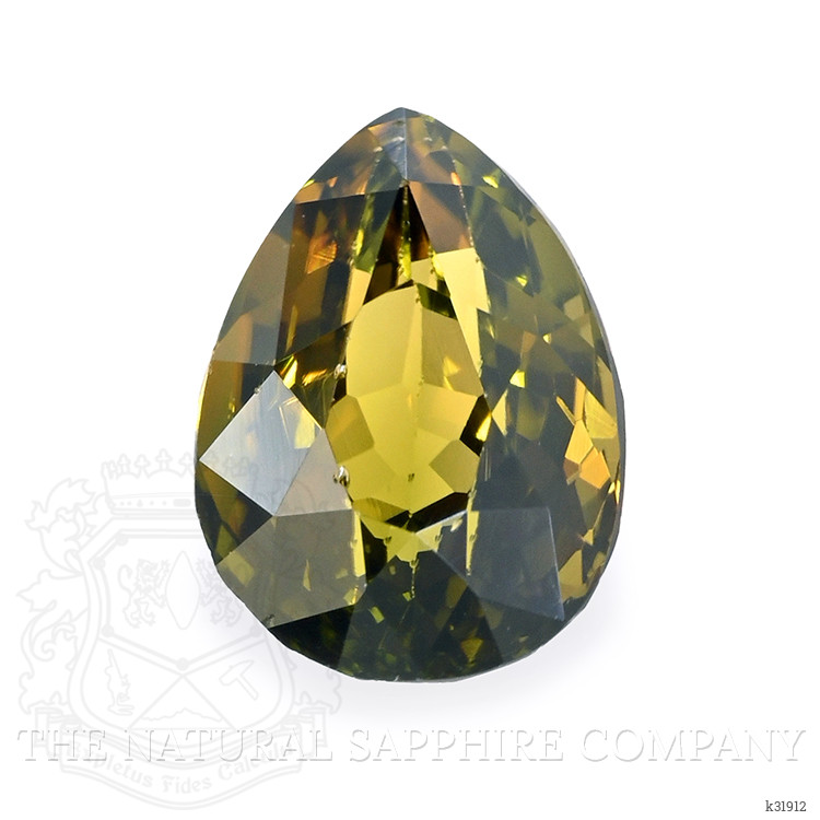 2.13 Ct. Greenish Brown Tourmaline from Ceylon (Sri Lanka)