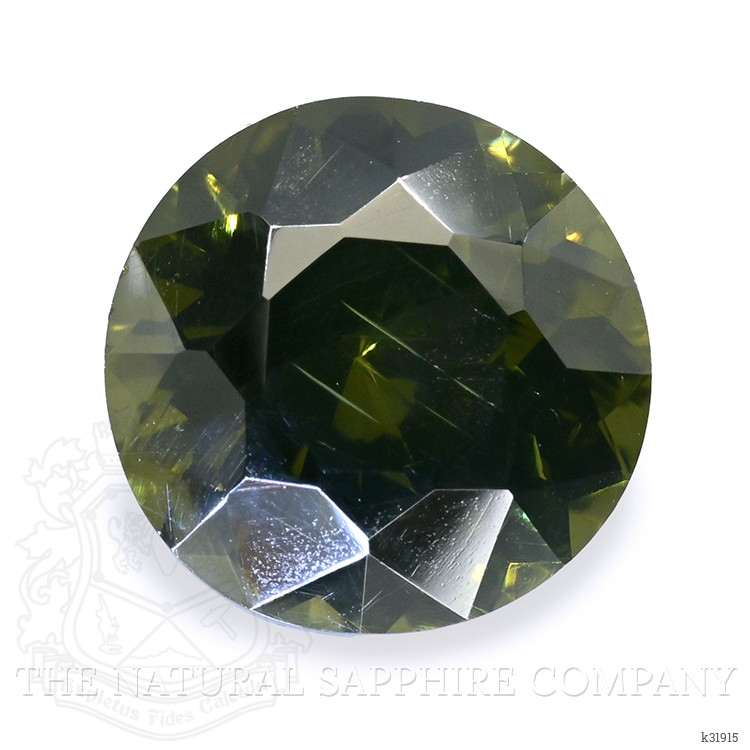 2.41 Ct. Green Zircon from Ceylon (Sri Lanka)
