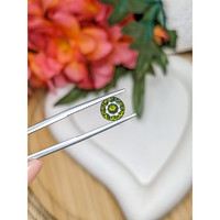 2.41 Ct. Green Zircon from Ceylon (Sri Lanka) Life Style