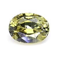 1.20 Ct. Greenish Yellow Chrysoberyl from Ceylon (Sri Lanka) Video