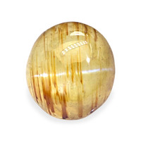 1.53 Ct. Yellowish Brown Cabochon Chrysoberyl from Ceylon (Sri Lanka) Video