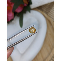 1.53 Ct. Yellowish Brown Cabochon Chrysoberyl from Ceylon (Sri Lanka) Life Style