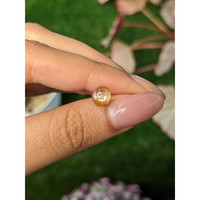 1.53 Ct. Yellowish Brown Cabochon Chrysoberyl from Ceylon (Sri Lanka) Life Style