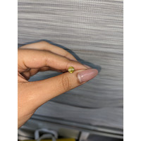 1.27 Ct. Greenish Yellow Cabochon Chrysoberyl from Ceylon (Sri Lanka) Life Style
