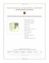 3.36 Ct. Lemon Quartz from Brazil Scan Report