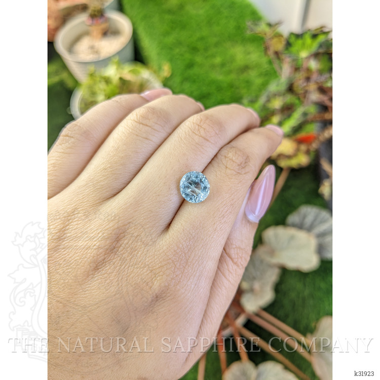 3.17 Ct. Greenish Blue Aquamarine from Brazil