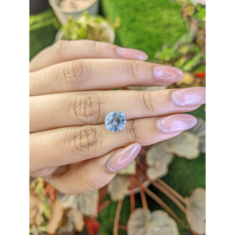 3.17 Ct. Greenish Blue Aquamarine from Brazil