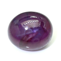 4.73 Ct. Purple Cabochon Star Spinel from Ceylon (Sri Lanka) Video
