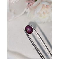 4.73 Ct. Purple Cabochon Star Spinel from Ceylon (Sri Lanka) Life Style