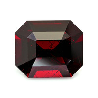 7.45 Ct. Red Garnet from Ceylon (Sri Lanka) Video