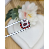 7.45 Ct. Red Garnet from Ceylon (Sri Lanka) Life Style