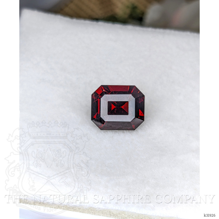 7.45 Ct. Red Garnet from Ceylon (Sri Lanka)