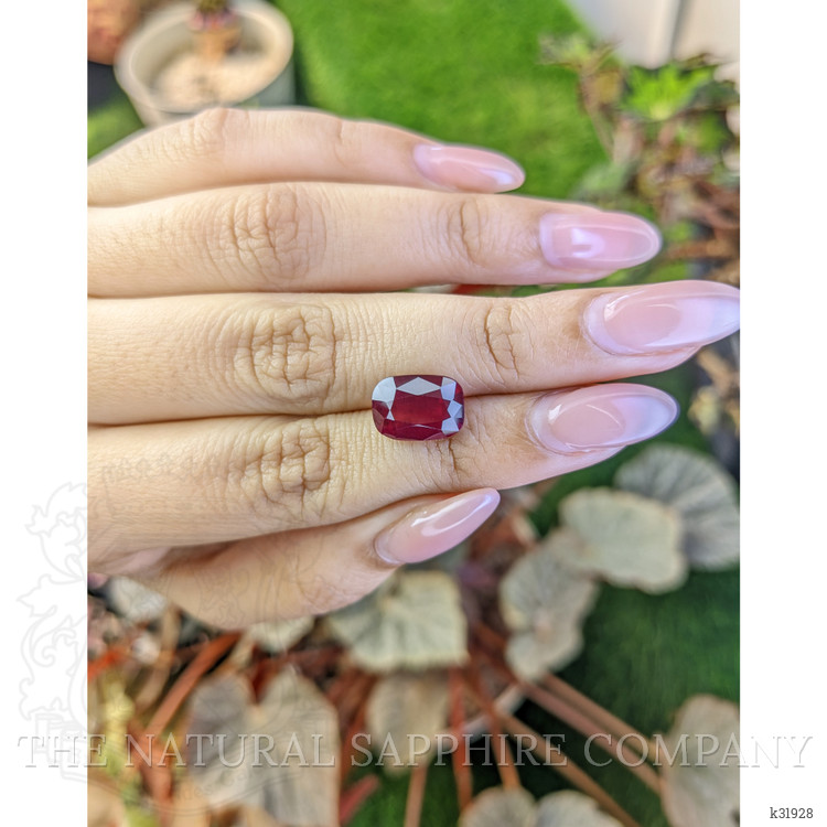 6.03 Ct. Red Garnet from Ceylon (Sri Lanka)