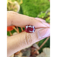 6.03 Ct. Red Garnet from Ceylon (Sri Lanka) Life Style