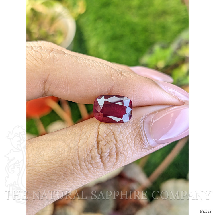 6.03 Ct. Red Garnet from Ceylon (Sri Lanka)