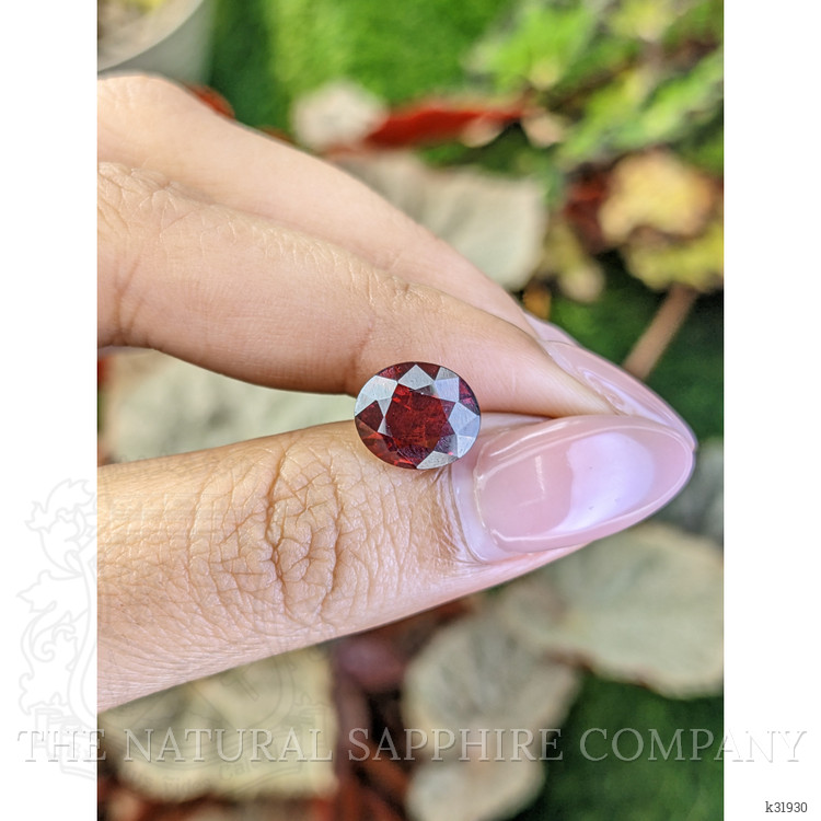 4.63 Ct. Red Garnet from Ceylon (Sri Lanka)