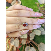 4.63 Ct. Red Garnet from Ceylon (Sri Lanka) Life Style