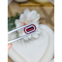 3.18 Ct. Purplish Pink Garnet from Ceylon (Sri Lanka) Life Style