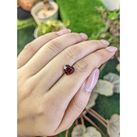 3.05 Ct. Red Garnet from Ceylon (Sri Lanka) Life Style