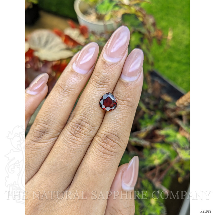 2.51 Ct. Red Garnet from Ceylon (Sri Lanka)