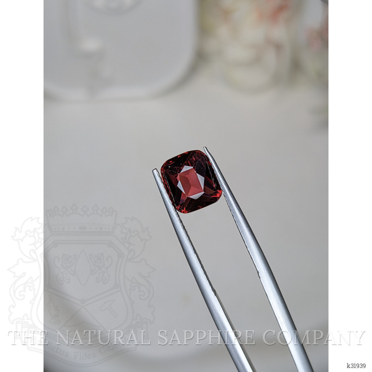 2.73 Ct. Red Garnet from Ceylon (Sri Lanka)