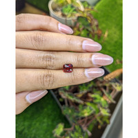 2.73 Ct. Red Garnet from Ceylon (Sri Lanka) Life Style