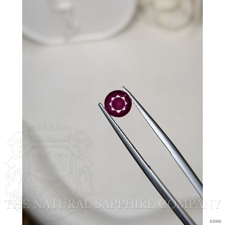 1.40 Ct. Pinkish Purple Garnet from Ceylon (Sri Lanka)