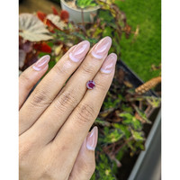 1.40 Ct. Pinkish Purple Garnet from Ceylon (Sri Lanka) Life Style