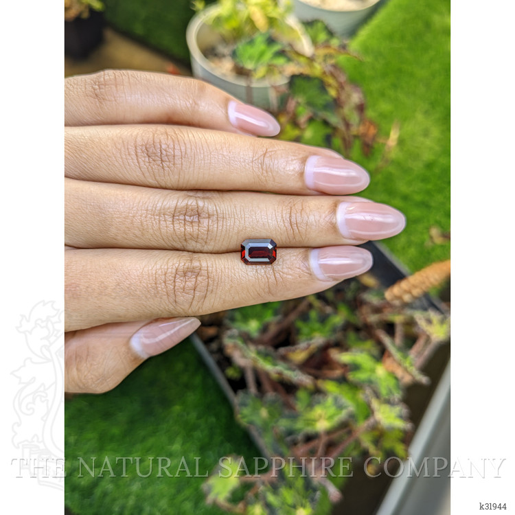 2.57 Ct. Red Garnet from Ceylon (Sri Lanka)