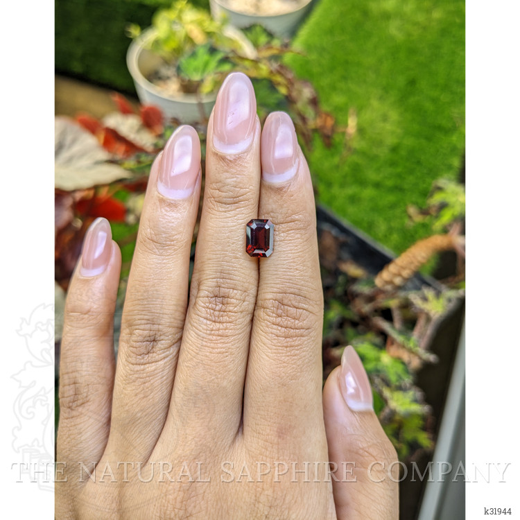 2.57 Ct. Red Garnet from Ceylon (Sri Lanka)
