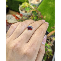 2.57 Ct. Red Garnet from Ceylon (Sri Lanka) Life Style
