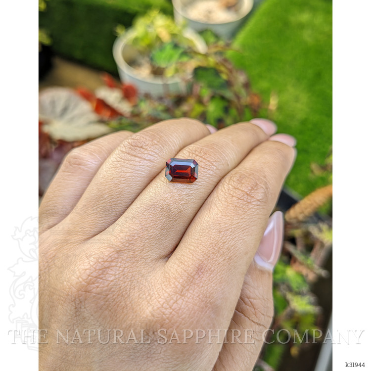2.57 Ct. Red Garnet from Ceylon (Sri Lanka)