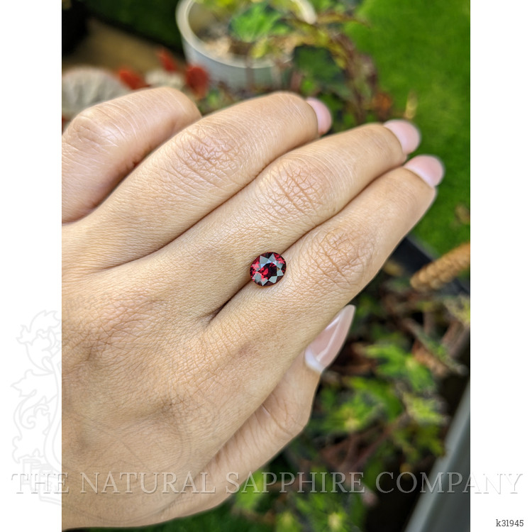 2.65 Ct. Red Garnet from Ceylon (Sri Lanka)