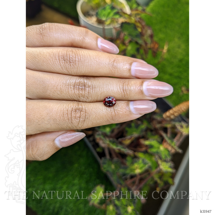 1.91 Ct. Red Garnet from Ceylon (Sri Lanka)