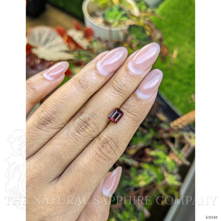 2.47 Ct. Pink Garnet from Ceylon (Sri Lanka)