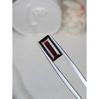 3.68 Ct. Red Garnet from Ceylon (Sri Lanka) Life Style