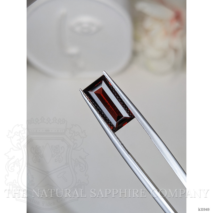 3.68 Ct. Red Garnet from Ceylon (Sri Lanka)