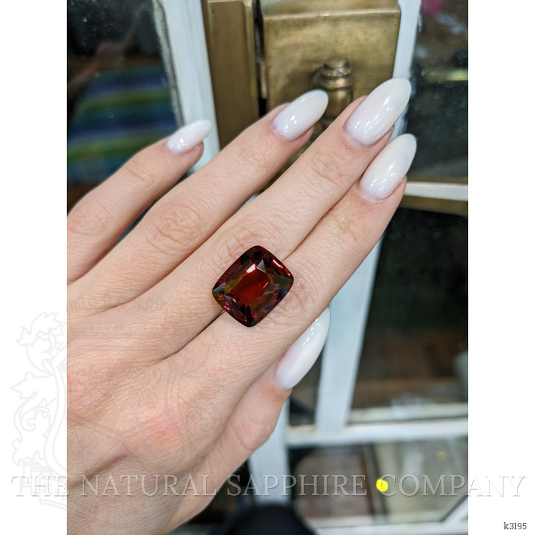 15.49 Ct. Garnet from Ceylon (Sri Lanka)
