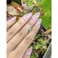 1.29 Ct. Green Zircon from Ceylon (Sri Lanka) Life Style