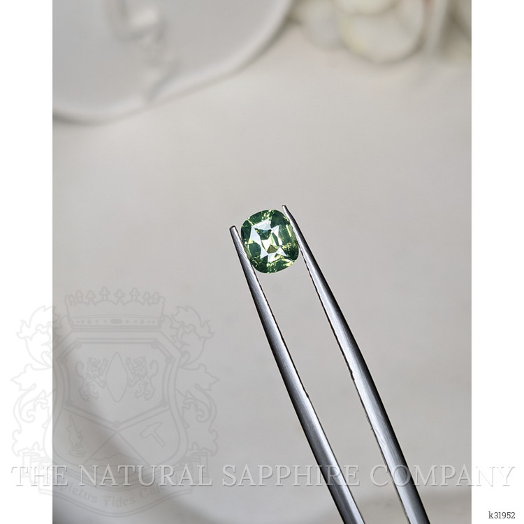 1.29 Ct. Green Zircon from Ceylon (Sri Lanka)